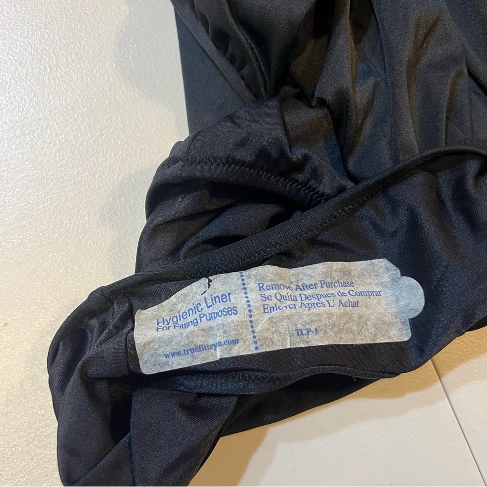 J Crew Swim 2 DD Cup Underwire Tank Black $114  NEW - Picture 4 of 6